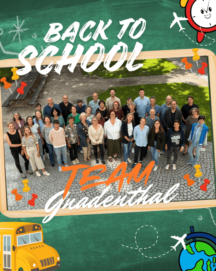 Collage Erster Schultag für Lehrer