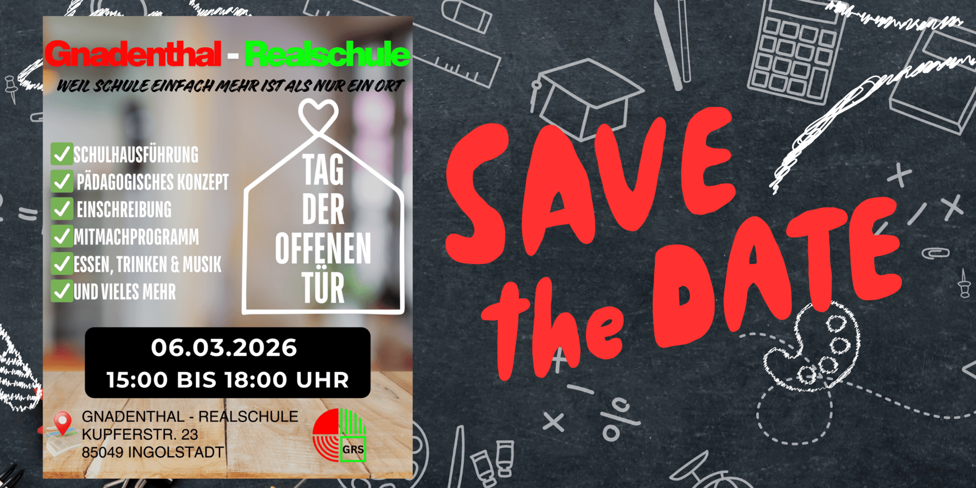 Banner Save the date